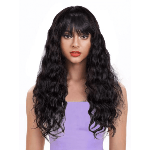 Eileen Brazilian Virgin Human Hair Fringe Wig