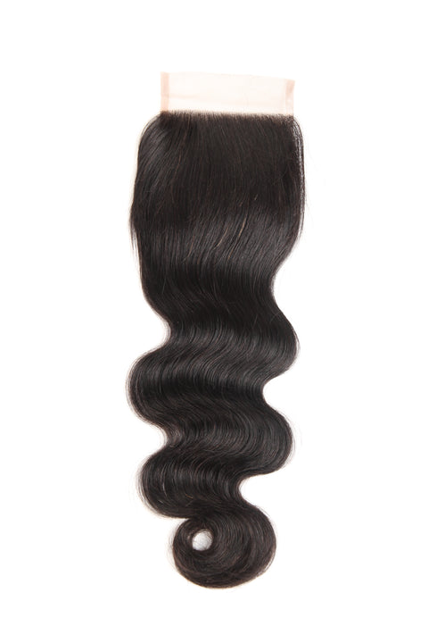 Virgin Gold Collection 4" x 4" Body Wave Closure