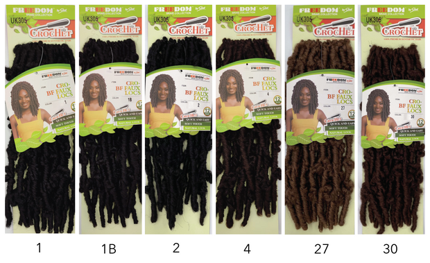 Freedom Braid Collection Cro-BF Faux Locs