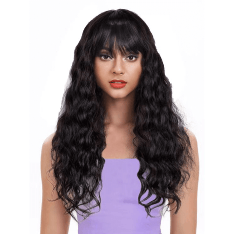 Eileen Brazilian Virgin Human Hair Fringe Wig