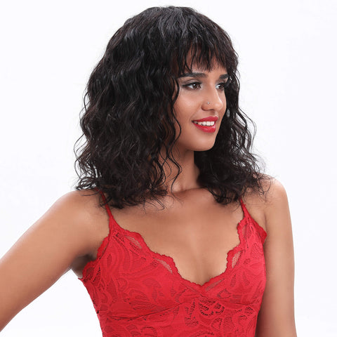 Orianna Brazilian Virgin Human Hair Fringe Wig