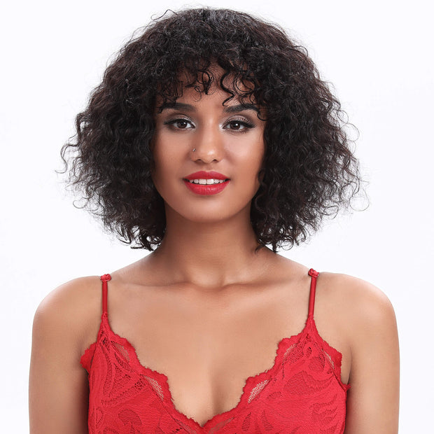 Orla Brazilian Virgin Human Hair Fringe Wig