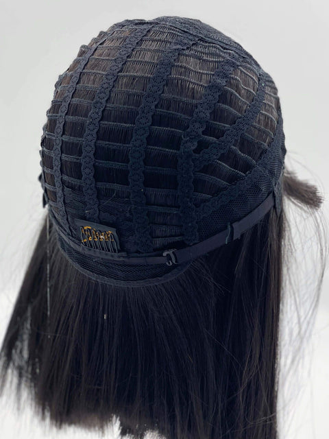 Tina Adjustable Synthetic Hair Fringe Wig Cap